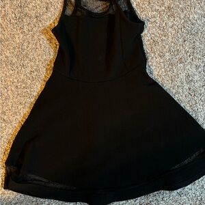 Elegant Black Sleeveless Dress